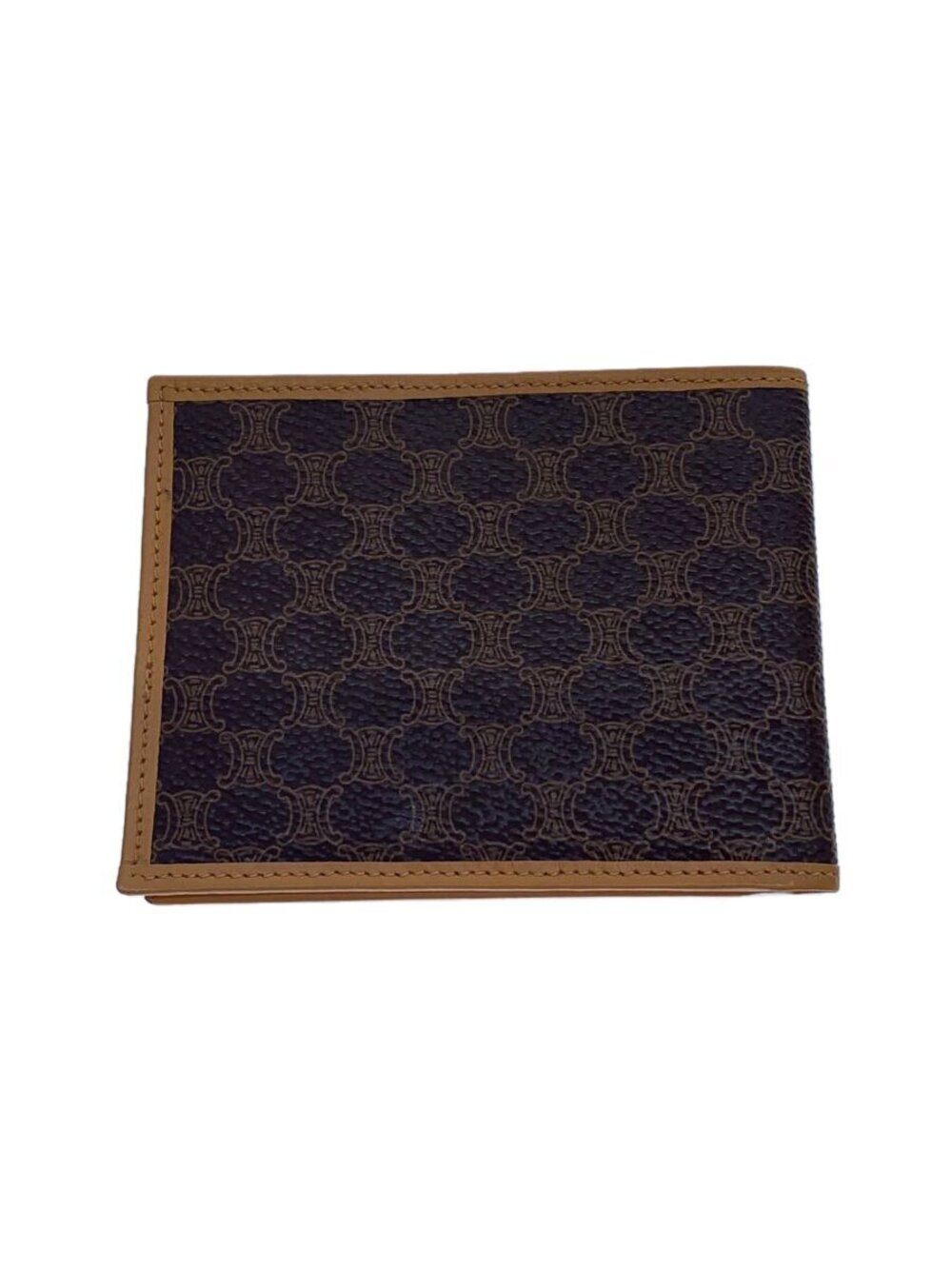 Celine Card Case Wallet Brown All over